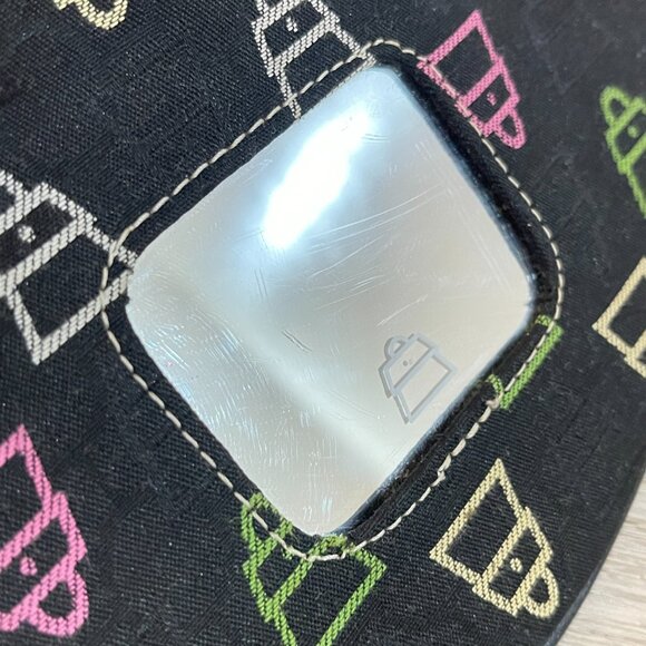 Kathy Van Zeeland Pouch Bag Small with Mirror - Picture 5 of 7